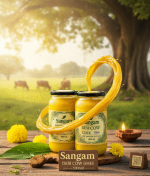 Desi Cow Bilona Ghee (Bilona Method)